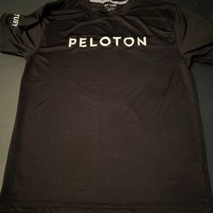 Peloton unisex trading shirt size medium peloton century 100 black EUC